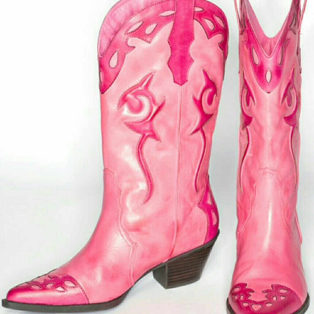 I'm looking for Reba Krisdine Pink Boots size 10